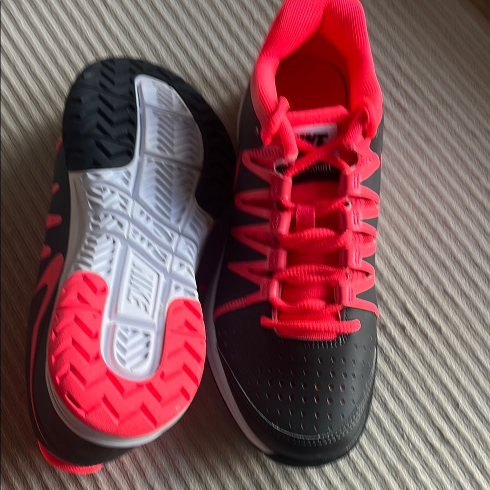 Nike Black and Pink Athletic Shoes